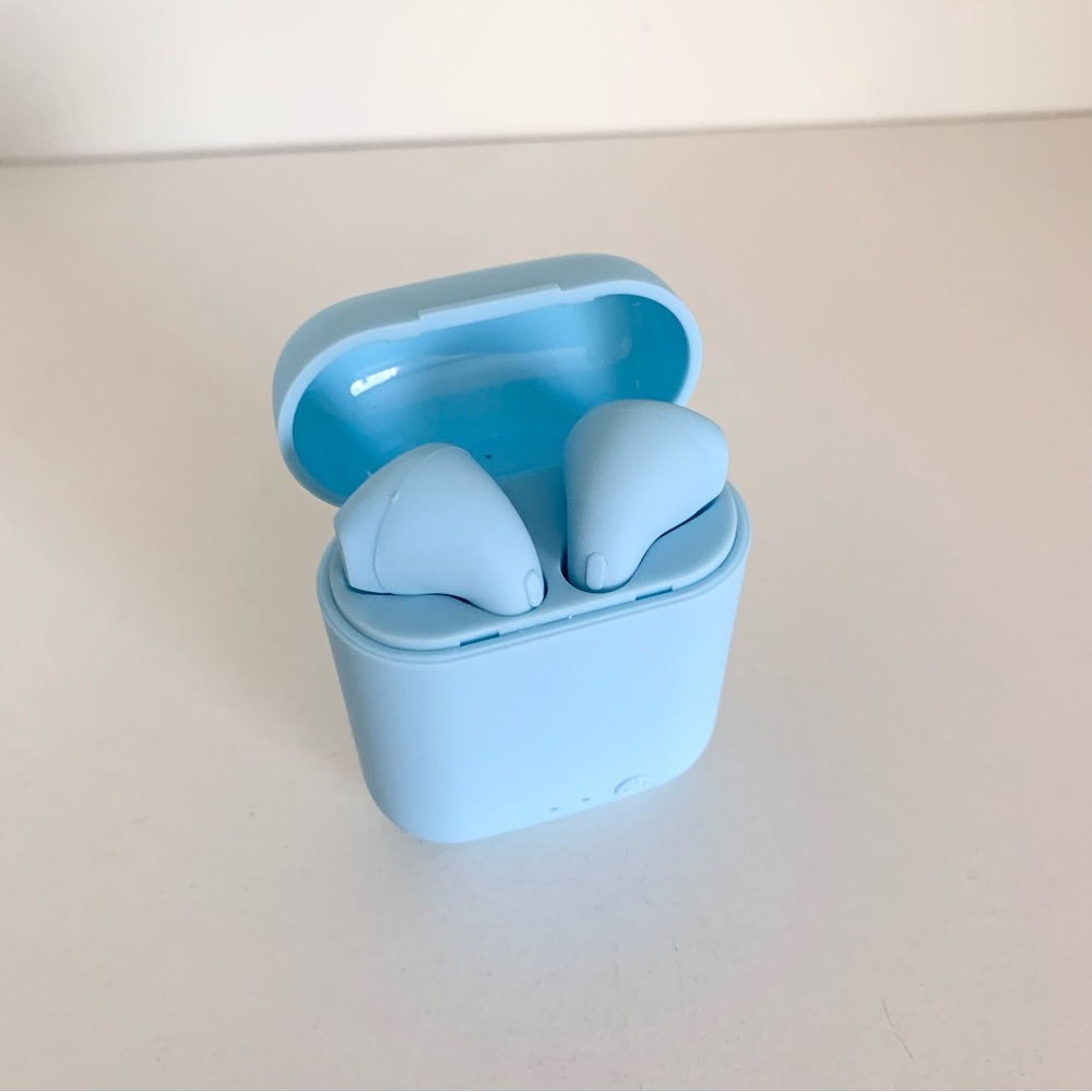 New Wireless ear buds powder blue pill - Picture 10 of 15